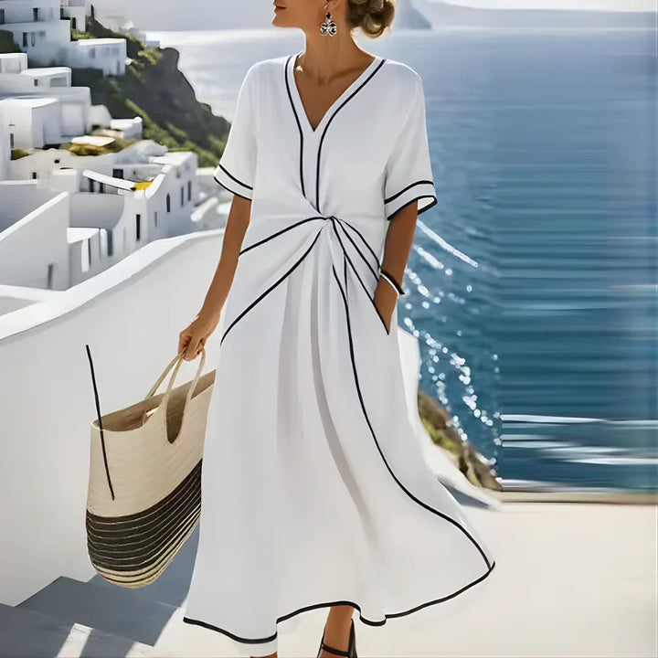 Ana - Vestido Elegante e Lisonjeiro
