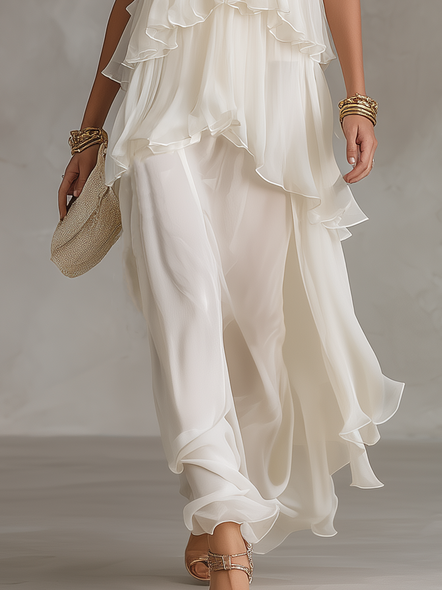 Aurélia - Vestido Maxi Chiffon
